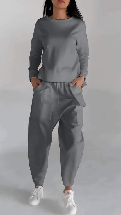Praktische Damenkleidung mit Leichtem Oberteil Look