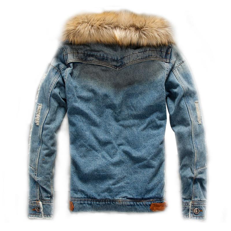 Herren Denimjacke Trucker Style - IdealeKleiden