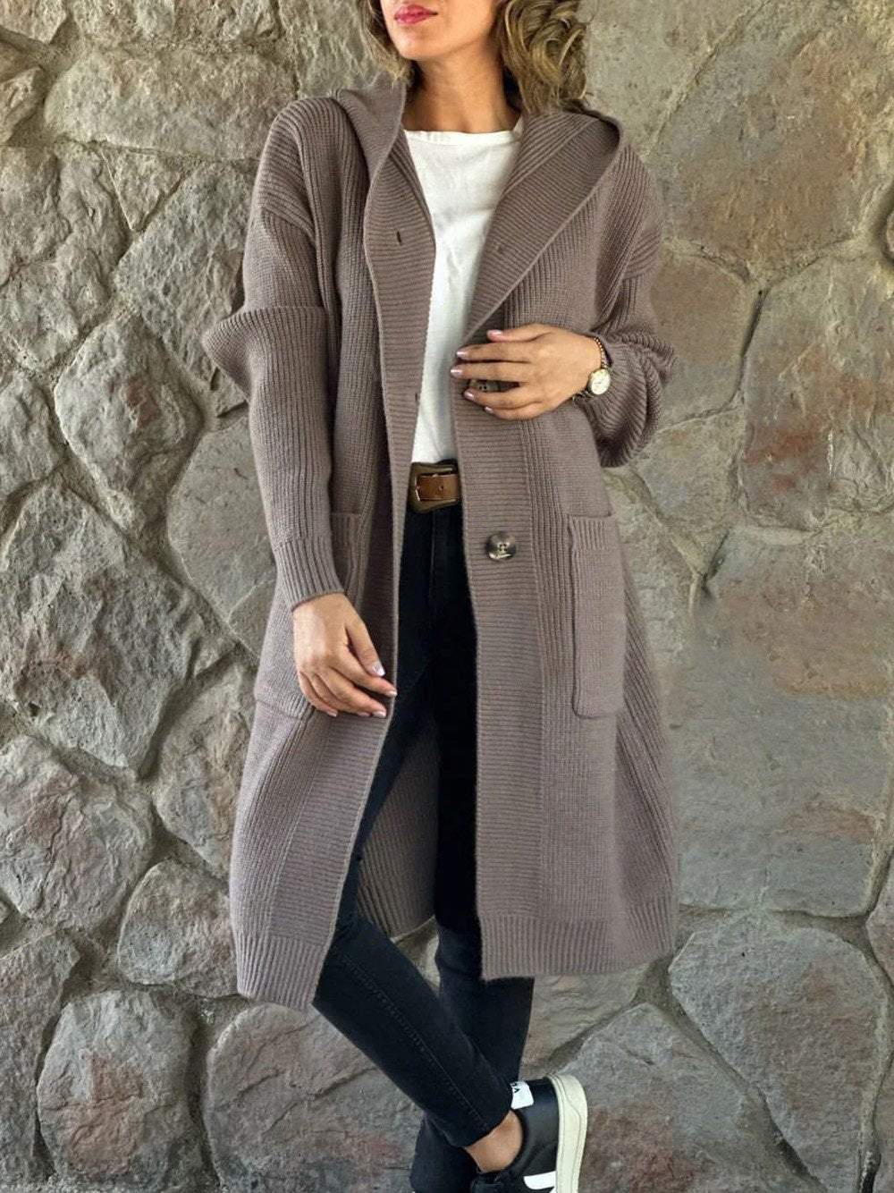 Frauen Strickjacke Herbst Trends