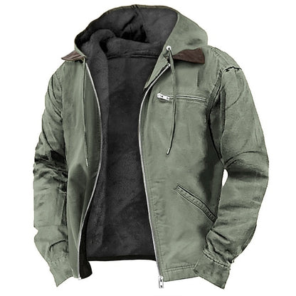 Herren Winterjacke Elegant und Warm