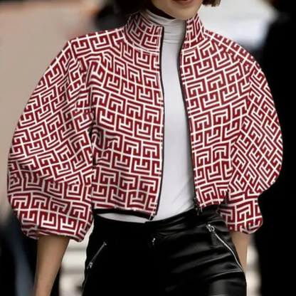 Modische Damenjacke Herbst Kurz