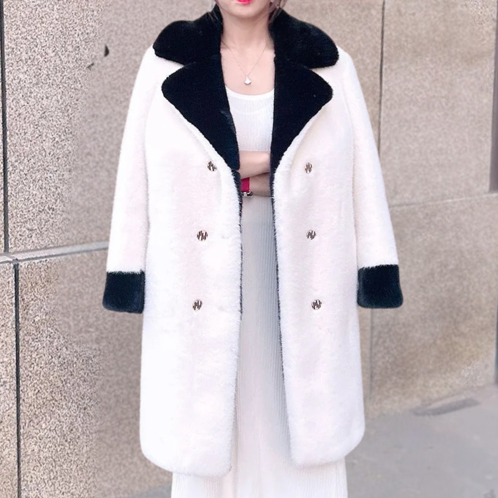 Stylische Damenwinterjacke Exklusiv