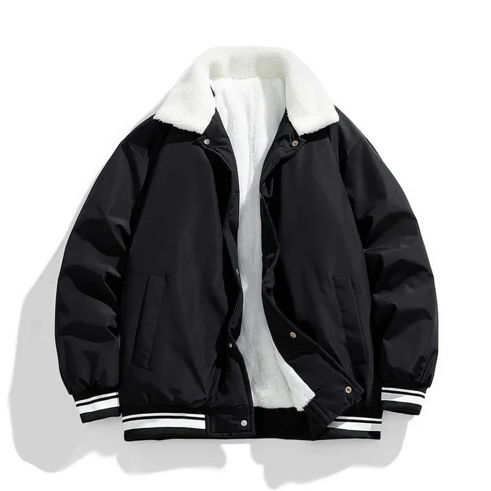 Herren Winterjacke Sherpa Pilot Warm Isoliert