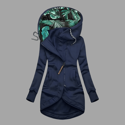 Robuste Damen Winterjacke Schwarz - IdealeKleiden