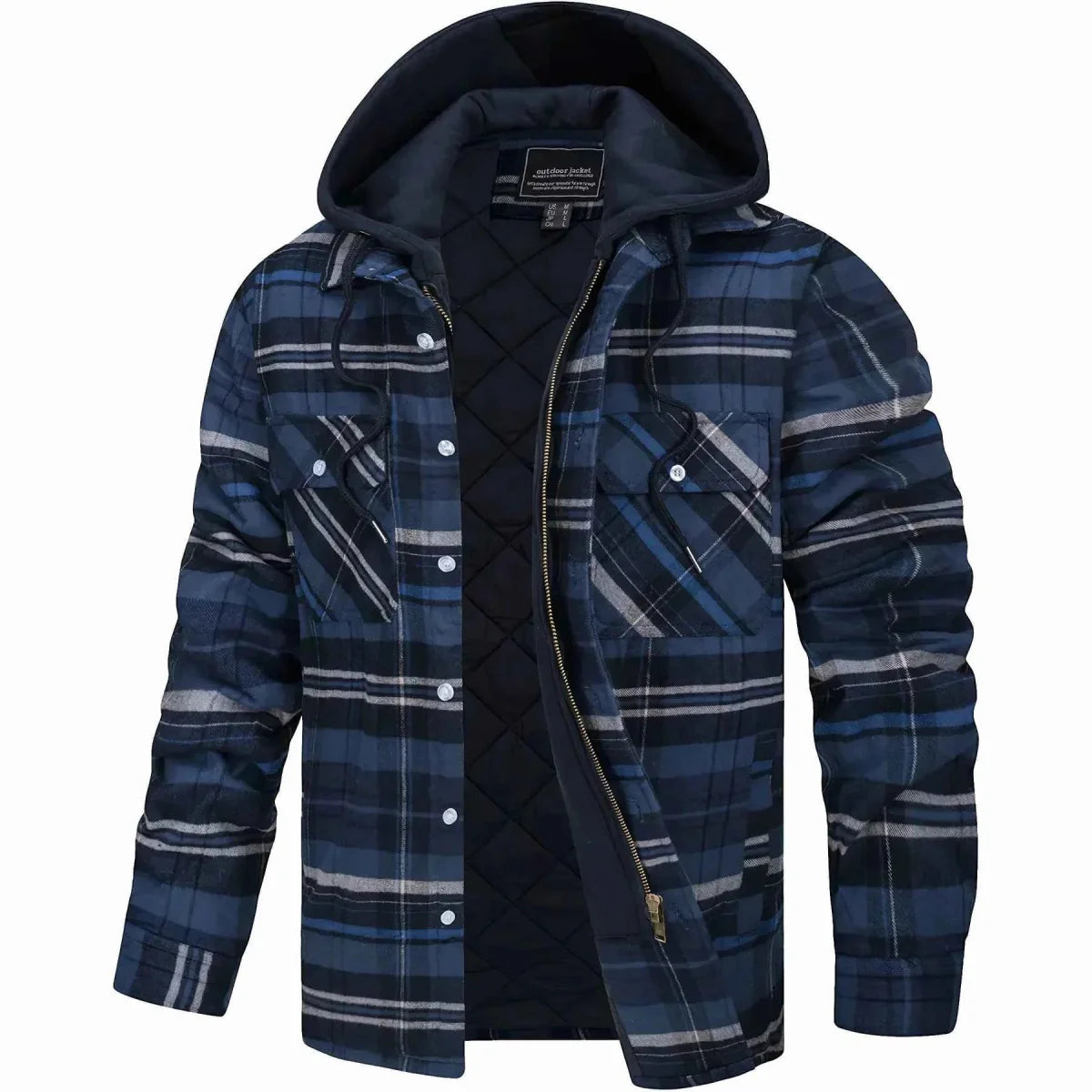 Herren Winterjacke Kapuze