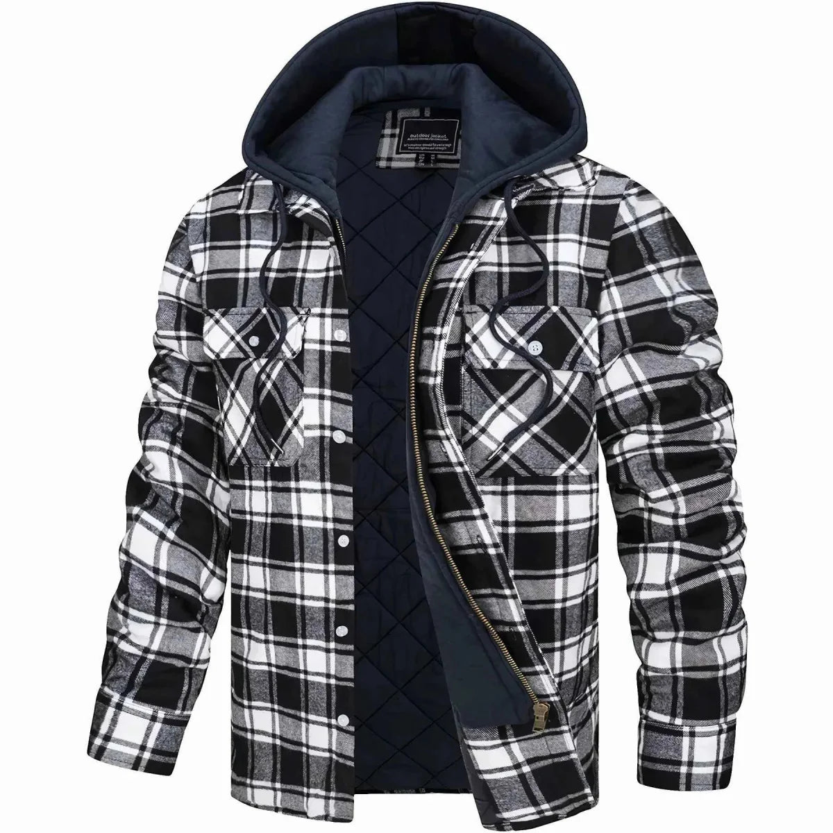 Herren Winterjacke Kapuze