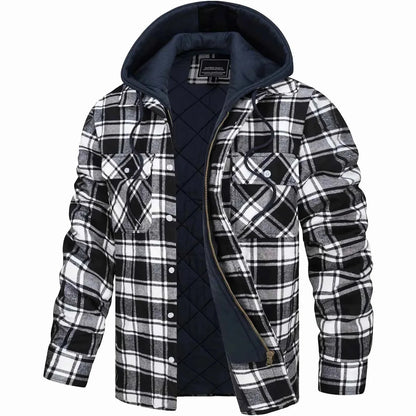 Herren Winterjacke Kapuze