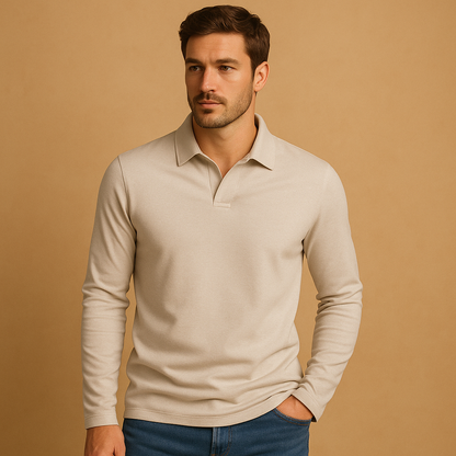 Herren Poloshirt Kurzarm Elegant Freizeitlook