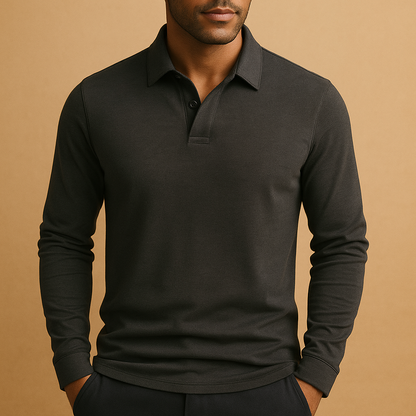 Herren Poloshirt Kurzarm Elegant Freizeitlook