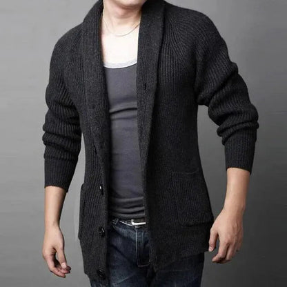 Herren Strickjacke Warm Bequem