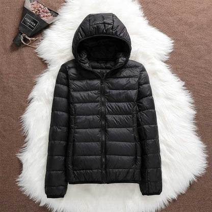 Wetterfeste Winterjacke Damen Daunen