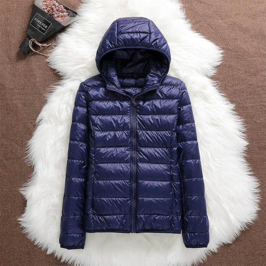 Wetterschutzjacke Damen Kuschel Warm