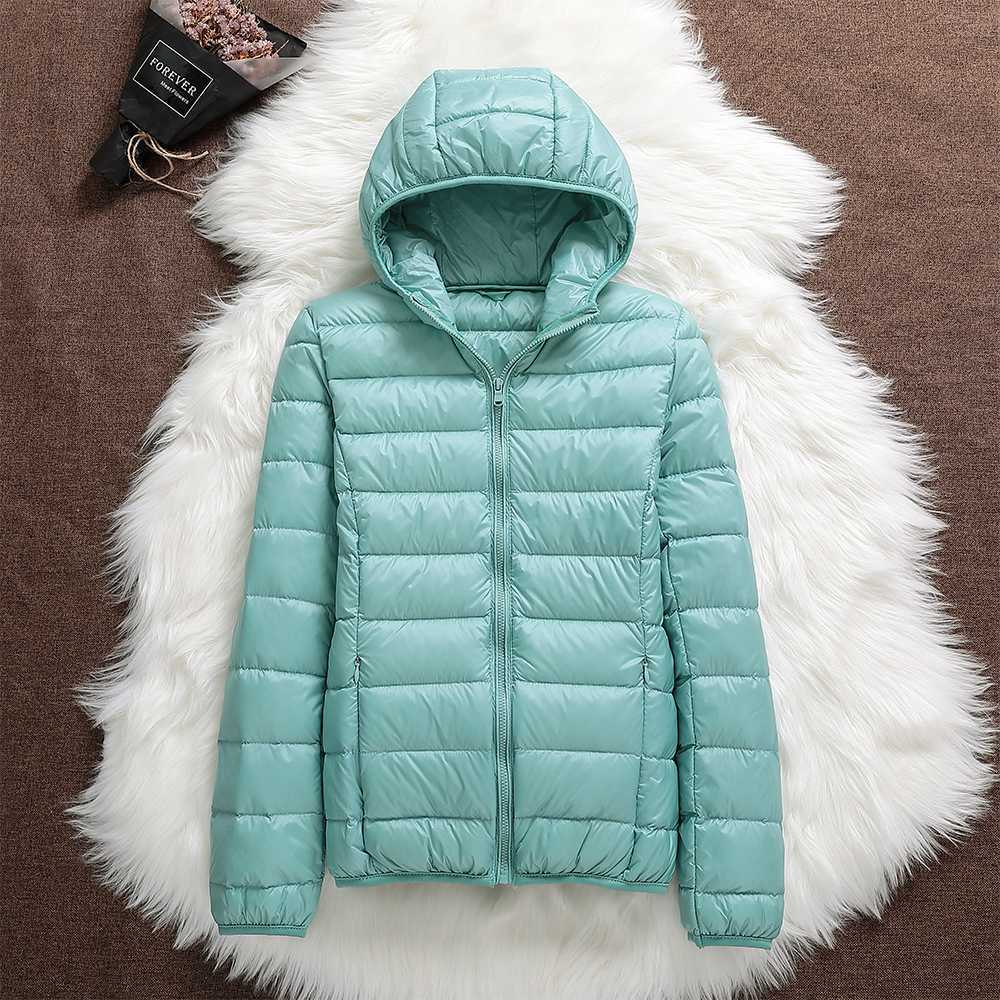 Wetterfeste Winterjacke Damen Daunen