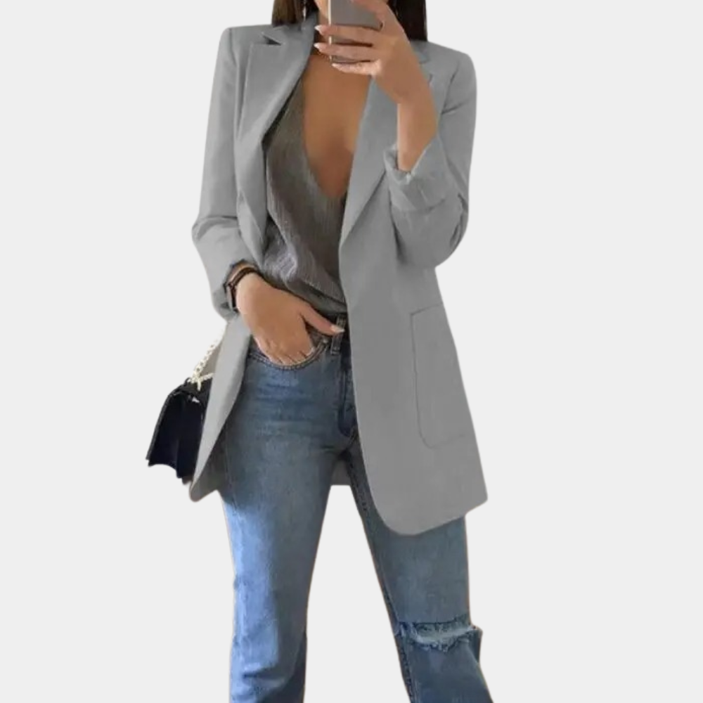 Elegante Damenblazer Herbstmode Damenjacke