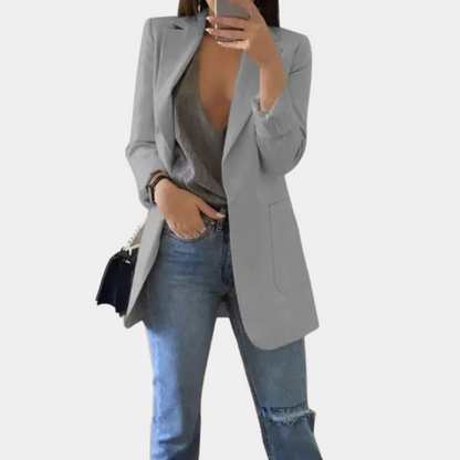 Elegante Damenblazer Herbstmode Damenjacke