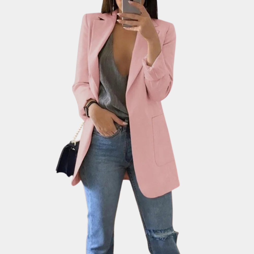 Elegante Damenblazer Herbstmode Damenjacke
