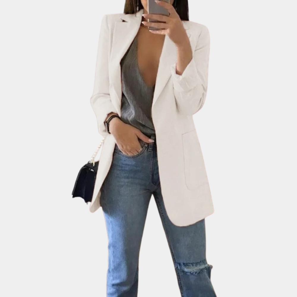 Elegante Damenblazer Herbstmode Damenjacke