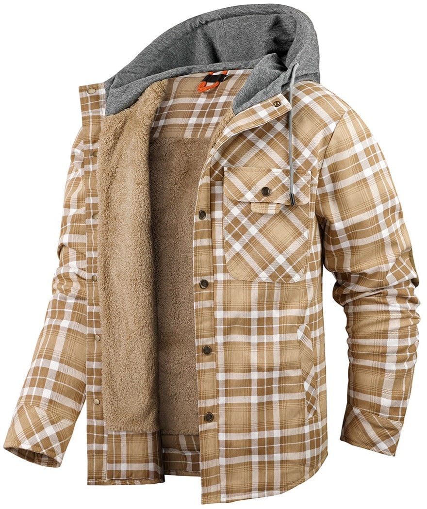 Robuste Outdoor-Jacke Woodland-Design
