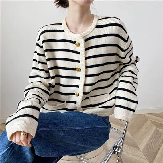 Stilvolles Streifenjackett Modern & Chic