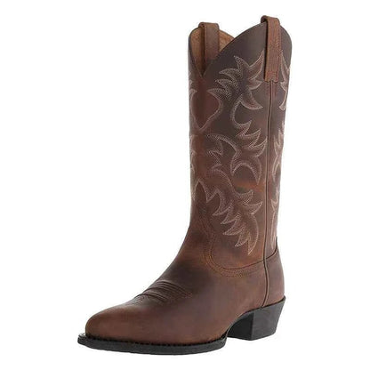 Westernstiefel Damen Elegant Leder - IdealeKleiden