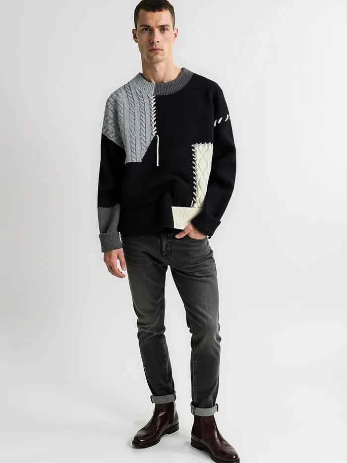 Herren Pullover Elegantes Design