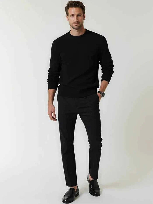 Stylischer Herren Pullover Modern - IdealeKleiden