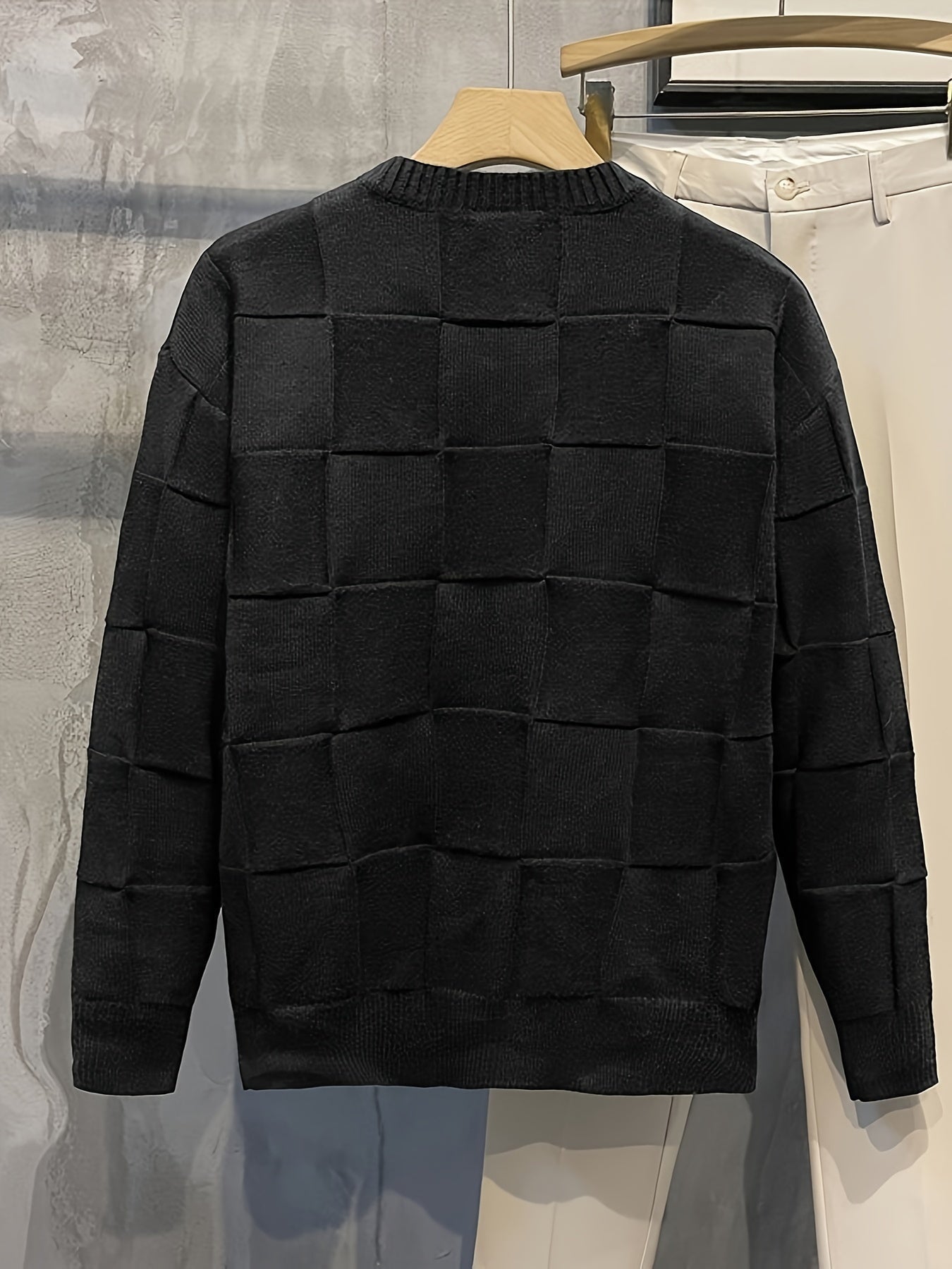 Weiches Damenkleid | Rundhals Pullover mit Elastik - IdealeKleiden