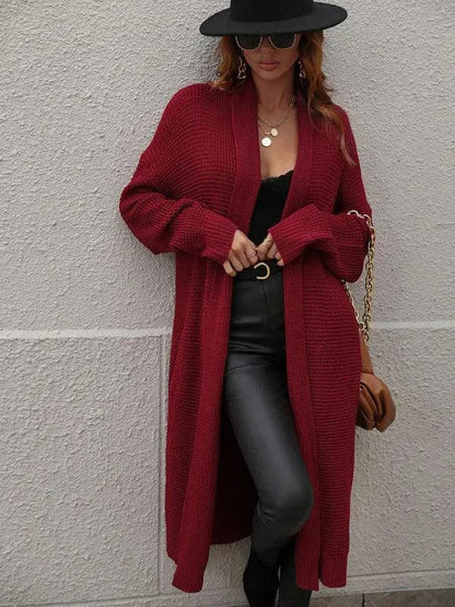 Bequemer Pullover Strickjacke Casual