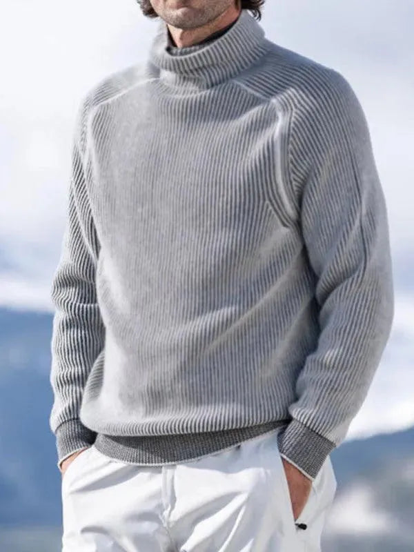 Herren Rollkragenpullover Modern Bequem