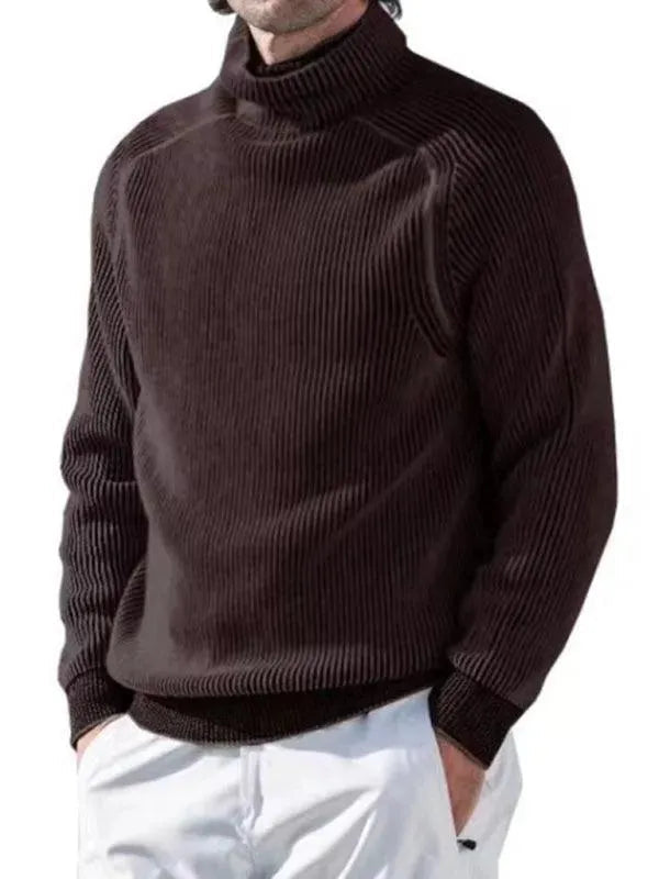 Herren Rollkragenpullover Modern Bequem