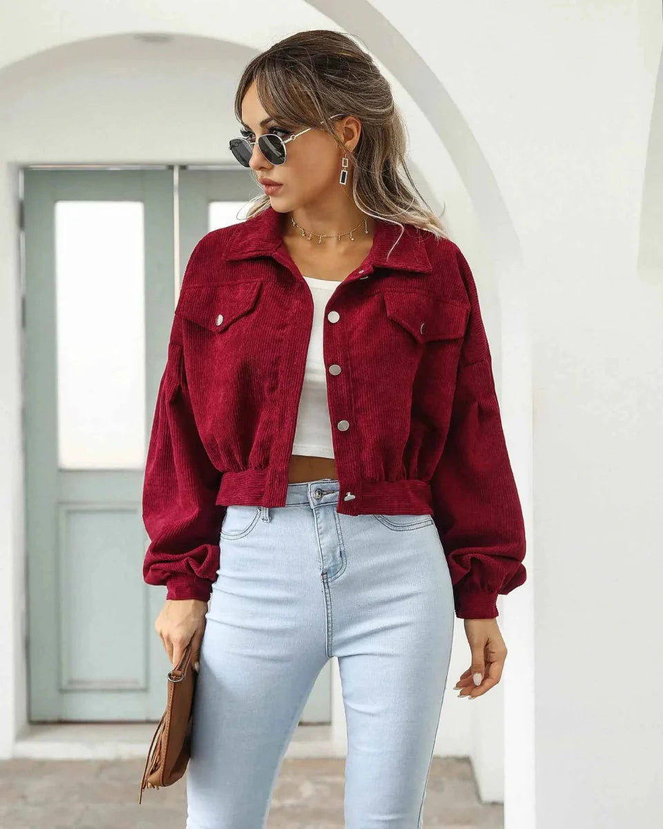 Oversize Jacke Frauen Trendy - IdealeKleiden