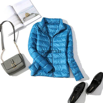 Wasserdichte Damenjacke Herbst Winter Warm Stylisch