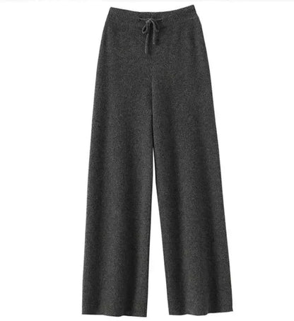 Weite Strickhose Echte Wolle Bequem