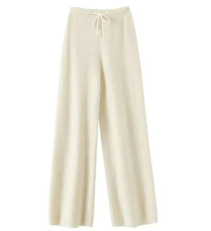 Weite Strickhose Echte Wolle Bequem