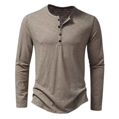 Herren Langarmshirt Komfort Fit