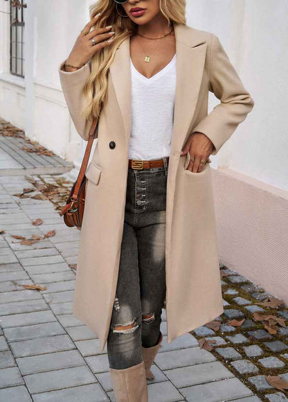 Oversize Trenchcoat Lang Mantel Elegant