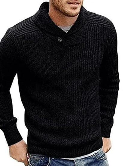 Stylisher Pullover V-Ausschnitt Herren