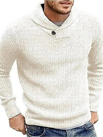 Stylisher Pullover V-Ausschnitt Herren