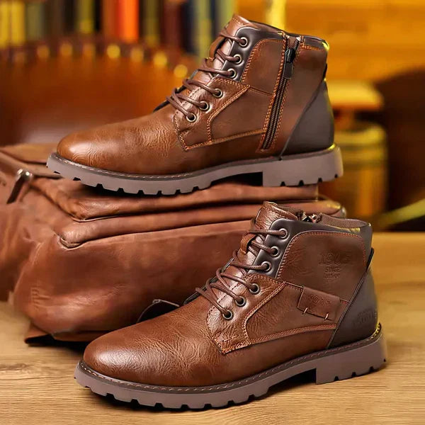 Herren Stiefel Hoch Schaft Stabil