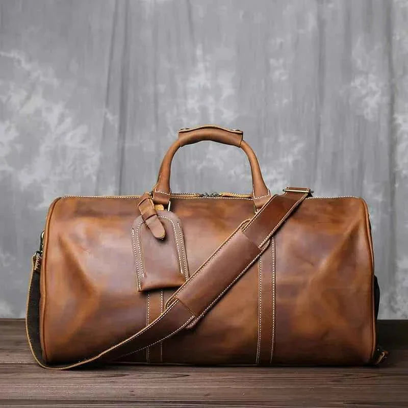 Leder Reisekoffer Elegant Männer - IdealeKleiden