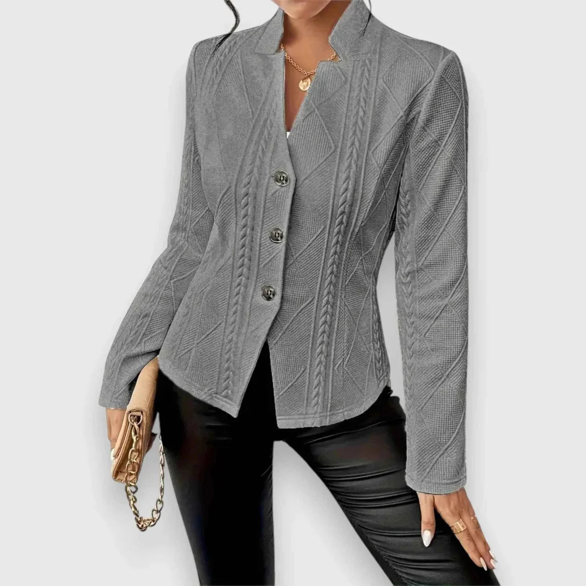 Leicht Übergangs-Jacke Slim Fit Damen