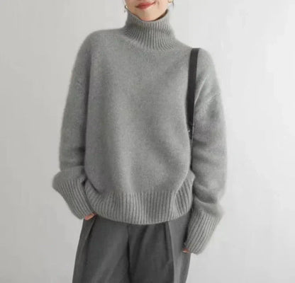 Stylische Rollkragenpullover Damen