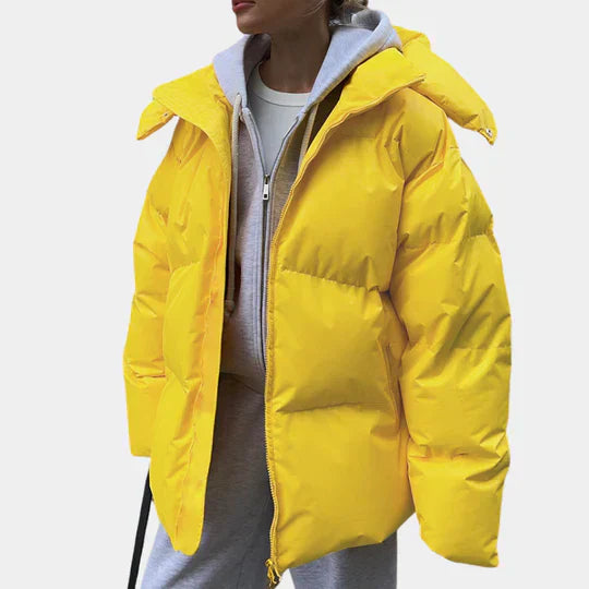 Leicht Wattierte Damenjacke Moderne Passform