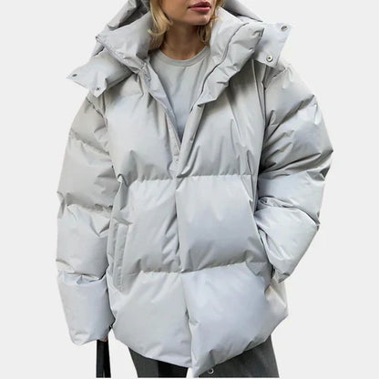 Leicht Wattierte Damenjacke Moderne Passform