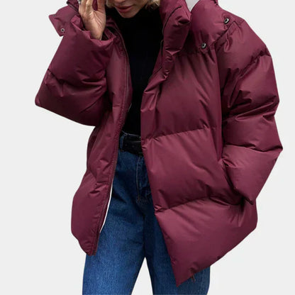 Leichte Damenjacke Modern Gepolstert - IdealeKleiden
