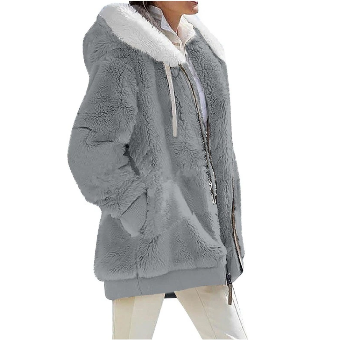 Kaschmir Fleece Weste Damen Elegant &amp; Warm