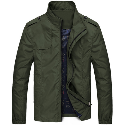 Leichte Herren Sommerjacke Atmungsaktiv Verstellbar