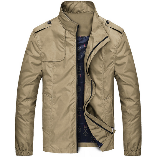 Leichte Herren Sommerjacke Atmungsaktiv Verstellbar - IdealeKleiden