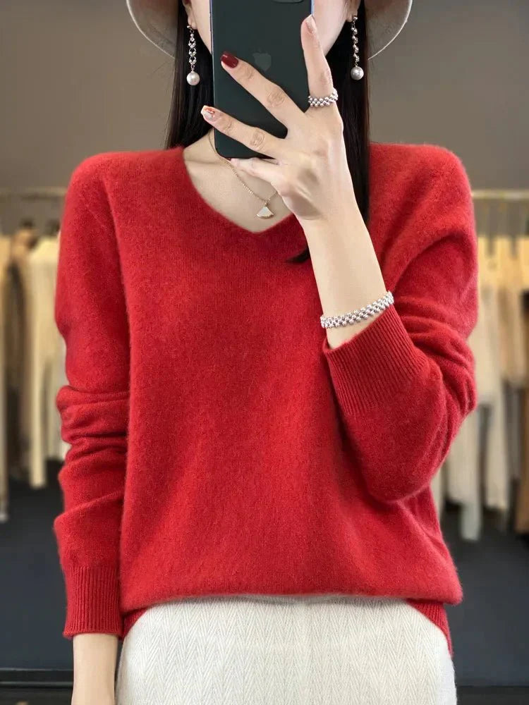 Bequemer Pullover Weich Angenehm