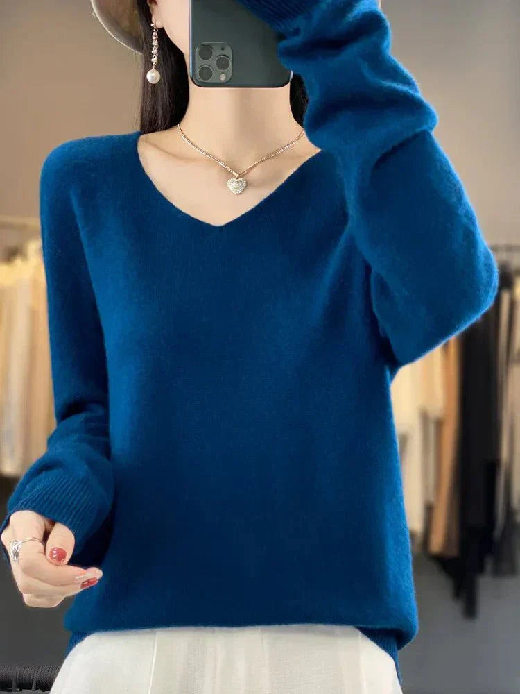 Bequemer Pullover Weich Angenehm